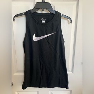 Size small adult women’s Dri fit Nike tank top.  Sleeveless top.  Like new.